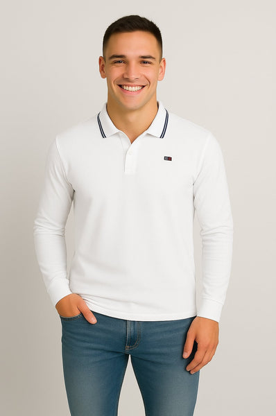 POLO UOMO NORWAY MANICA LUNGA CALDO COTONE ART. 848871