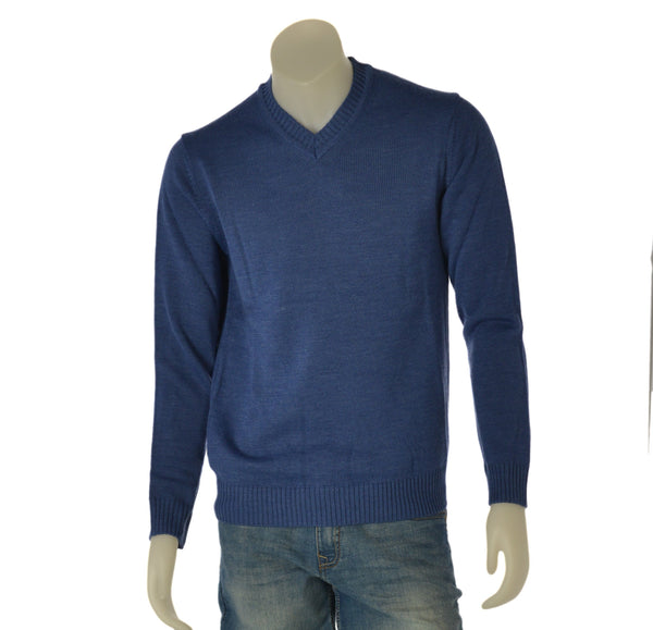 MAGLIONE UOMO RE DEL MARE SCOLLO A V LANA ART. 120 11