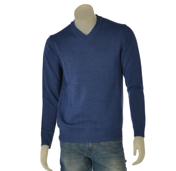 MAGLIONE UOMO RE DEL MARE SCOLLO A V LANA ART. 120 11