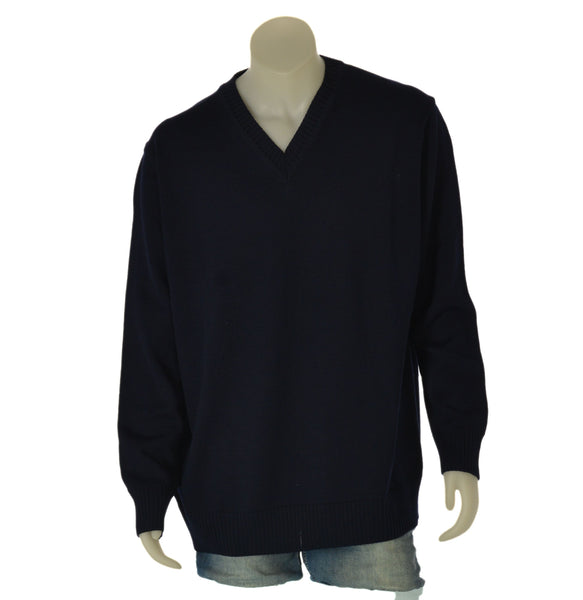 MAGLIONE UOMO RE DEL MARE TAGLIE OVER SCOLLO V LANA ART.120 11X