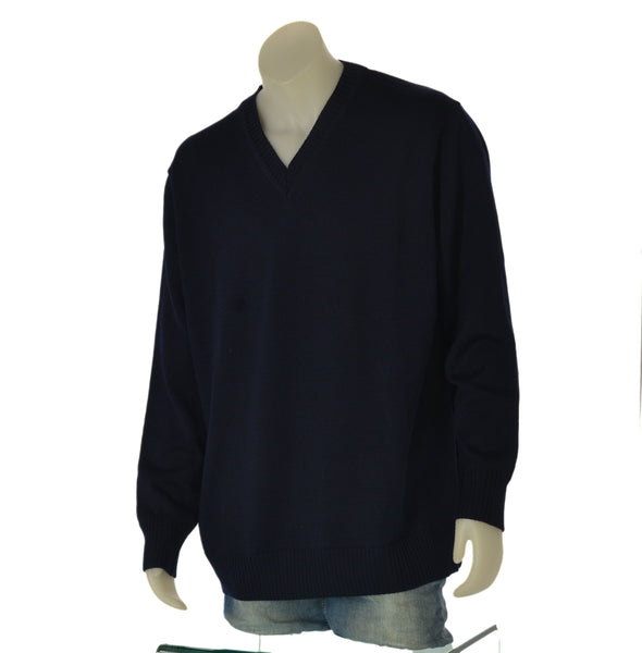 MAGLIONE UOMO RE DEL MARE TAGLIE OVER SCOLLO V LANA ART.120 11X