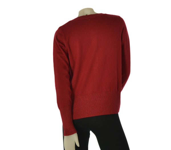 TWINSET DONNA GAIA B GARDIGAN BOTTONI MAGLIA MANICA CORTA  LUREX ART. 329AB