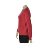 MAGLIONE DONNA BIELLA YARN GIROCOLLO ROMBI LAVORATO LANA ART. Z9555