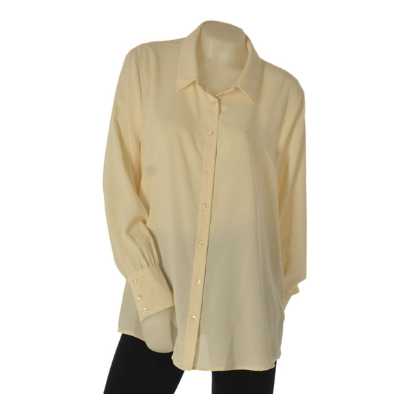 CAMICIA DONNA  ELISA CASTELLI  TAGLIE OVER MANICA LUNGA SPACCHI ART. 1521