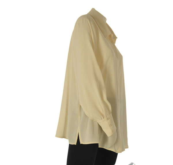 CAMICIA DONNA  ELISA CASTELLI  TAGLIE OVER MANICA LUNGA SPACCHI ART. 1521