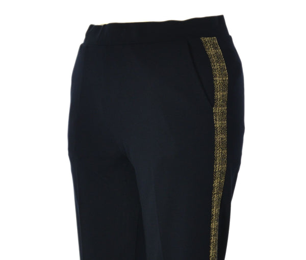 PANTALONI DONNA ELISA CASTELLI TAGLIE OVER ELASTICO TASCHE INSERTI ART. 1871