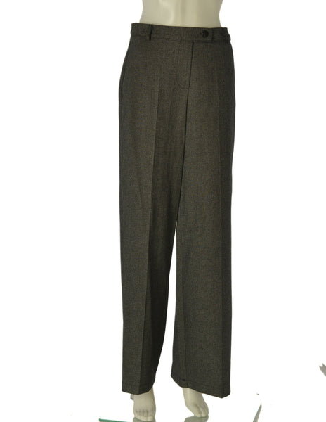 PANTALONI DONNA GRIFFAI PALAZZO ZIPBOTTONE TASCHE ART. 5981