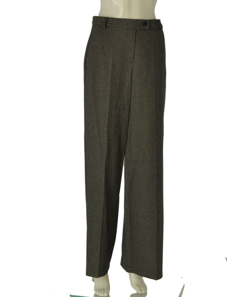 PANTALONI DONNA GRIFFAI PALAZZO ZIPBOTTONE TASCHE ART. 5981