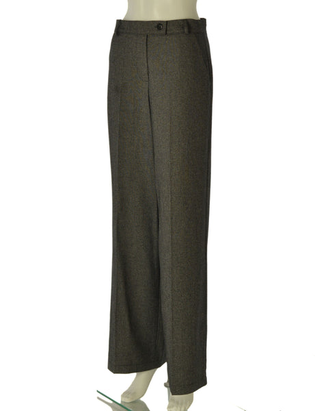 PANTALONI DONNA GRIFFAI PALAZZO ZIPBOTTONE TASCHE ART. 5981