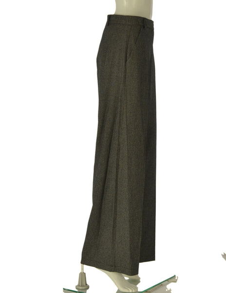 PANTALONI DONNA GRIFFAI PALAZZO ZIPBOTTONE TASCHE ART. 5981