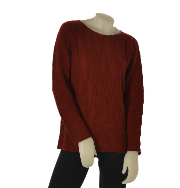 MAGLIONE DONNA RIVA TRICOT BARCHETTA LAVORAZIONE ART.B315319A