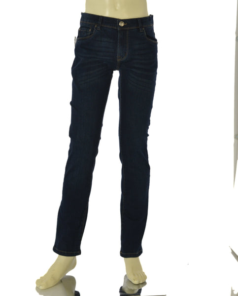 JEANS UOMO WAMPUM ZIP BOTTONE TASCHE TASCHINA SCURO SCHIARITURE SLIM FIT ART.11842 1/61