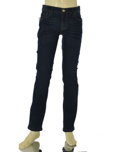 JEANS UOMO WAMPUM ZIP BOTTONE TASCHE TASCHINA SCURO SCHIARITURE SLIM FIT ART.11842 1/61