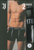 2 BOXER BIPACK UOMO INTIMO SQUADRA CALCIO JUVENTUS HERMET