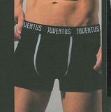 2 BOXER BIPACK UOMO INTIMO SQUADRA CALCIO JUVENTUS HERMET