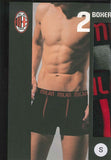 2 BOXER BIPACK BICOLOR UOMO INTIMO SQUADRA CALCIO MILAN HERMET