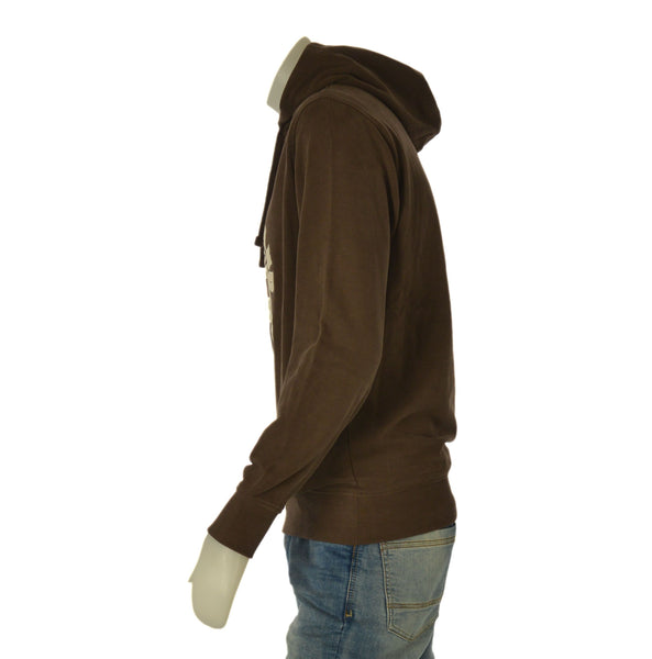 FELPA UOMO TIMBERLAND GIROCOLLO CAPPUCCIO LOGO ART. TB0A5MBT