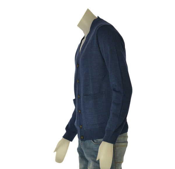 MAGLIONE UOMO ENRICO COVERI CARDIGAN BOTTONI TASCHE ART. EC042