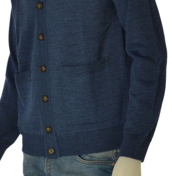 MAGLIONE UOMO ENRICO COVERI CARDIGAN BOTTONI TASCHE ART. EC042