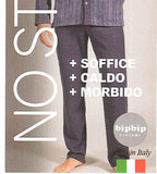 PIGIAMA UOMO BIPBIP CARDIGAN TASCHE RIGATO PUNTO MILANO ART. 7264