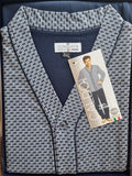 PIGIAMA UOMO BIPBIP TAGLIE OVER CARDIGAN FANTASIA TASCHE BOTTONI CALDO COTONE ART. 7302