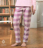 PIGIAMA CORAL DONNA ENRICO COVERI BOTTONI QUADRI ART. EP6247