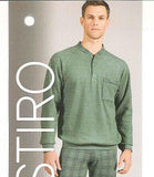 PIGIAMA UOMO BIPBIP ORLATO TAGLIE OVER PUNTO MILANO SERAFINO TASCHINO POLSINI ART. 7263