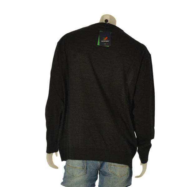 MAGLIONE UOMO MAXFORT TAGLIE OVER GIROCOLLO BASICO ART. 3331