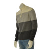 MAGLIONE UOMO ENRICO COVERI LUPETTO MEZZA ZIP RIGHE LANA ART. EC152