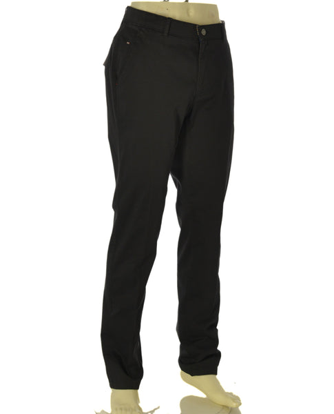 PANTALONE UOMO LUIGI MORINI BOTTONE CERNIERA TASCHE FRANCESE REGULAR FIT COTONE MICRO FANTASIA ART. 45-4345 IMOLA