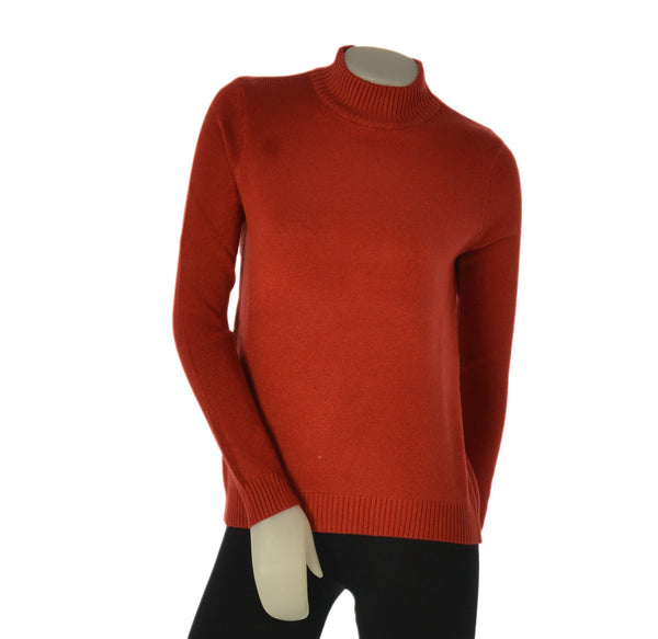 MAGLIONE DONNA GAIA B. COLLO LUPETTO BASICO ART. 300L1