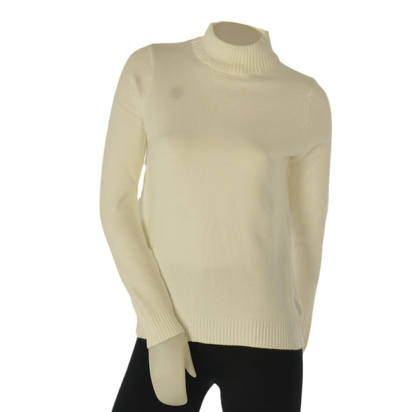 MAGLIONE DONNA GAIA B. COLLO LUPETTO BASICO ART. 300L1