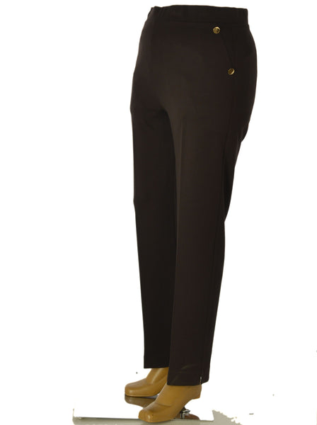 PANTALONE DONNA CONFORMATO ELISA CASTELLI ELASTICO LARGO SPACCHETTO ART. 1872