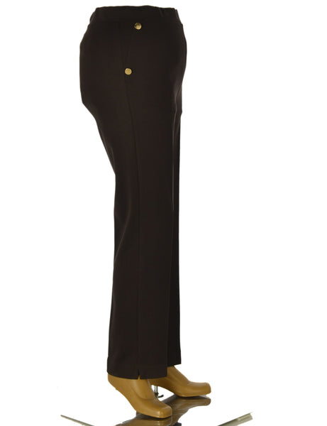 PANTALONE DONNA CONFORMATO ELISA CASTELLI ELASTICO LARGO SPACCHETTO ART. 1872