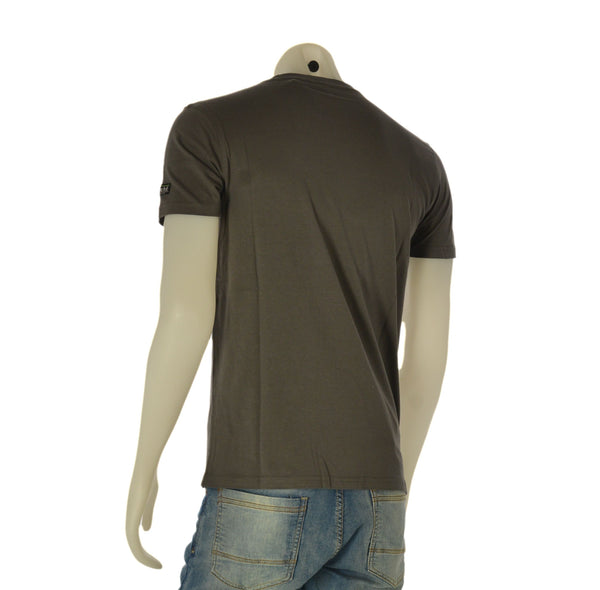 T-SHIRT UOMO DATCH MANICA CORTA GIROCOLLO  COTONE STAMPA LOGO ART. DM9056