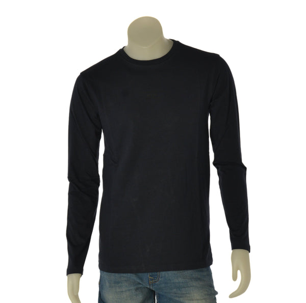 MAGLIA UOMO DATCH MANICA LUNGA GIROCOLLO LOGO COTONE ART. DM9549