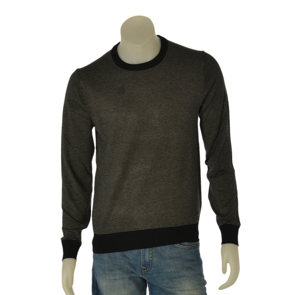 MAGLIA UOMO DATCH MANICA LUNGA GIROCOLLO RIGATA ART.DM9563