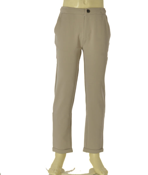 PANTALONE UOMO DATCH TUTA BOTTONE CERNIRA TASCHE RISVOLTO ART. DM9545