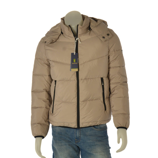 GIUBBETTO UOMO DATCH IMBOTTITO CAPPUCCIO ZIP TASCHE ART. DM9616