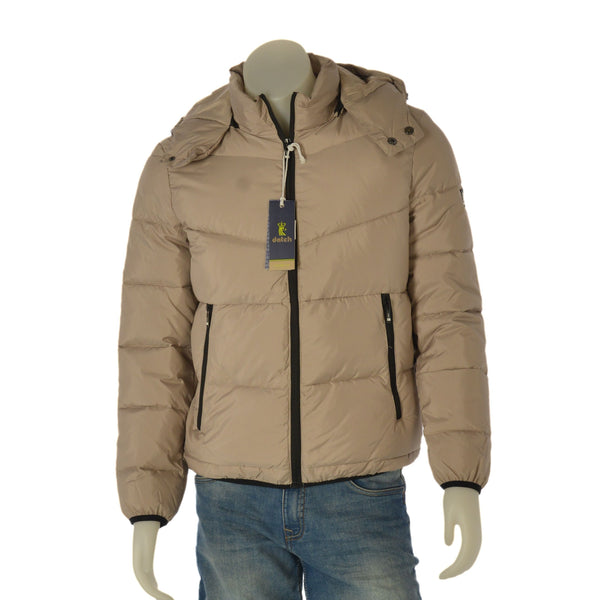 GIUBBETTO UOMO DATCH IMBOTTITO CAPPUCCIO ZIP TASCHE ART. DM9616