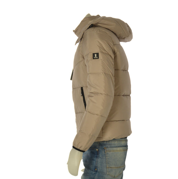 GIUBBETTO UOMO DATCH IMBOTTITO CAPPUCCIO ZIP TASCHE ART. DM9616