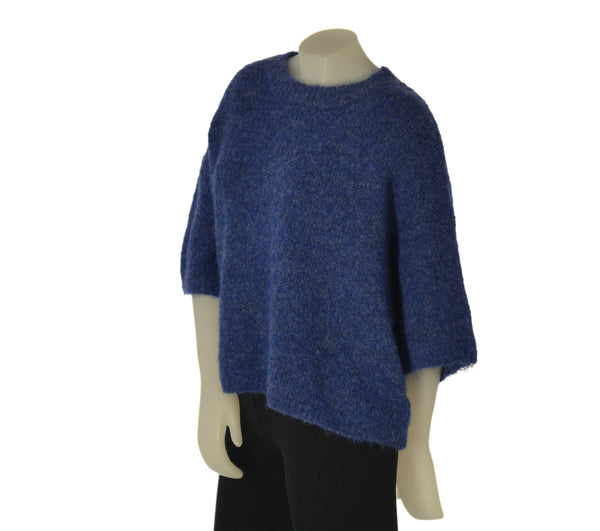 MAGLIONE DONNA MYASTREET AMPIO MANICHE TRE QUARTI MORBIDO ART. AL25179-90