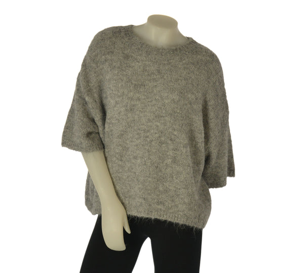 MAGLIONE DONNA MYASTREET AMPIO MANICHE TRE QUARTI MORBIDO ART. AL25179-90