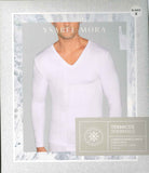 MAGLIA INTIMA UOMO YSABEL MORA SCOLLO V MANICA LUNGA TERMICA  ART.70101