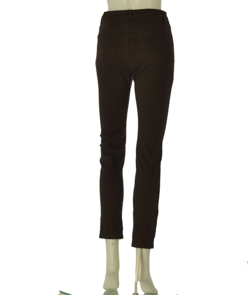 PANTALONI DONNA  MYASTREET CINQUE TASCHE CALDO COTONE ELASTICIZZATO ART. MY9119-90