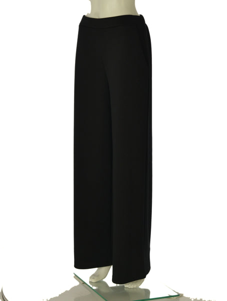 PANTALONI DONNA MYASTREET PALAZZO JERSEY TASCHE ELASTICO ART. LM81055-90