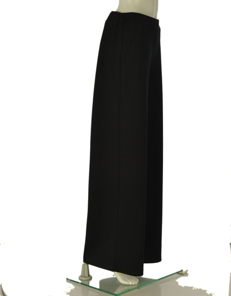 PANTALONI DONNA MYASTREET PALAZZO JERSEY TASCHE ELASTICO ART. LM81055-90