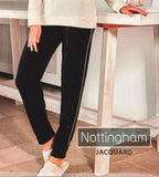 PIGIAMA DONNA NOTTINGAM JACQUARD SERAFINO FASCIA POLSINI STAMPA ART. NPA348-CP