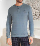 PIGIAMA UOMO NOTTINGHAM SERAFINO POLSINI COTONE INTERLOCK ART. NPA086-VE