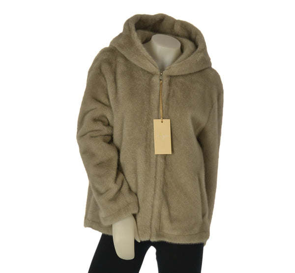 GIACCONE DONNA X-CAPE ECO PELLICCA CAPPUCCIO ZIP TASCHE ART. IPNOTIC